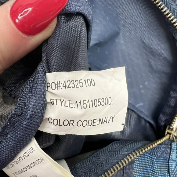 Universal Studios Fanny Pack Adjustable Waist Belt Bag Zippered Pockets Navy OS - Picture 11 of 16